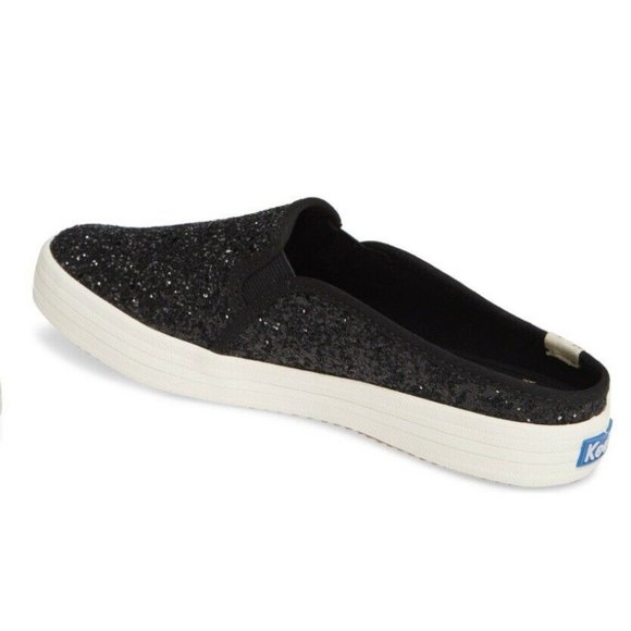 NIB Keds® x Kate Spade Double Decker Glitter Sneaker Mule - Size 5.5 or 6 - Picture 3 of 6
